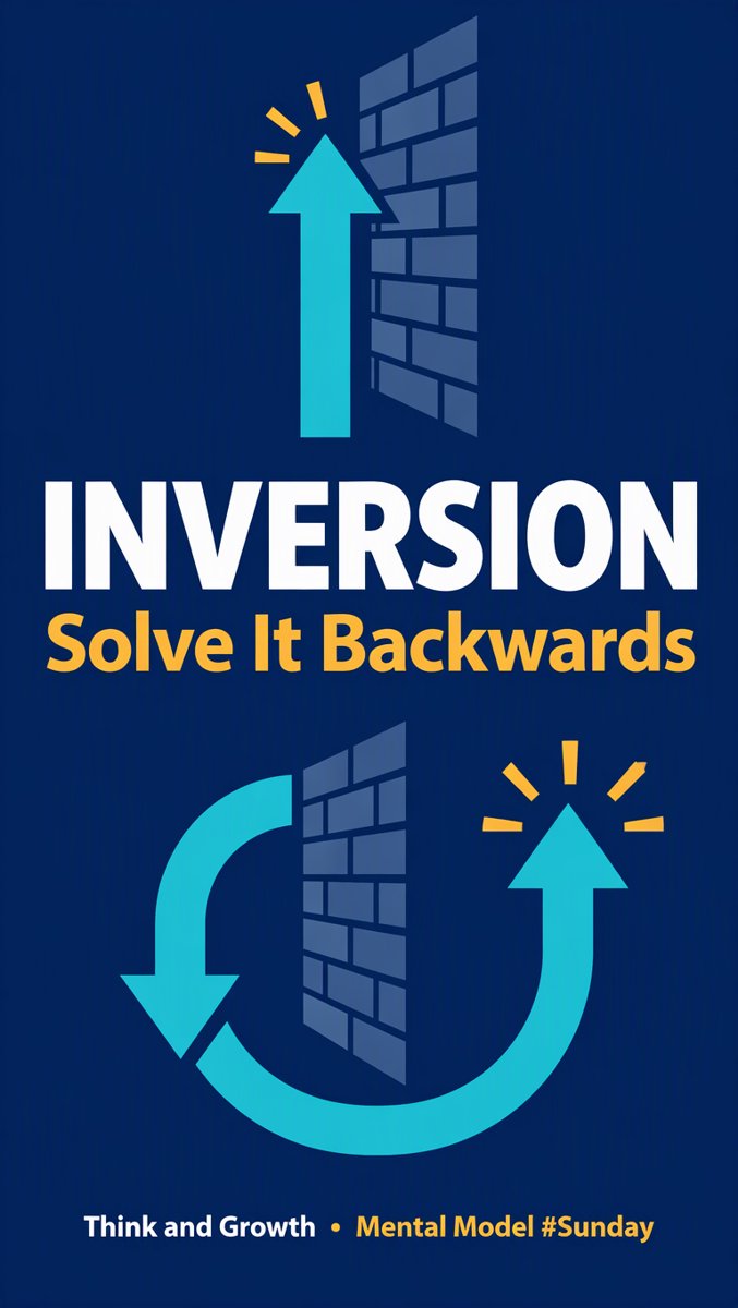 Inversion: Stop Asking How to Win — Ask How You'd Lose