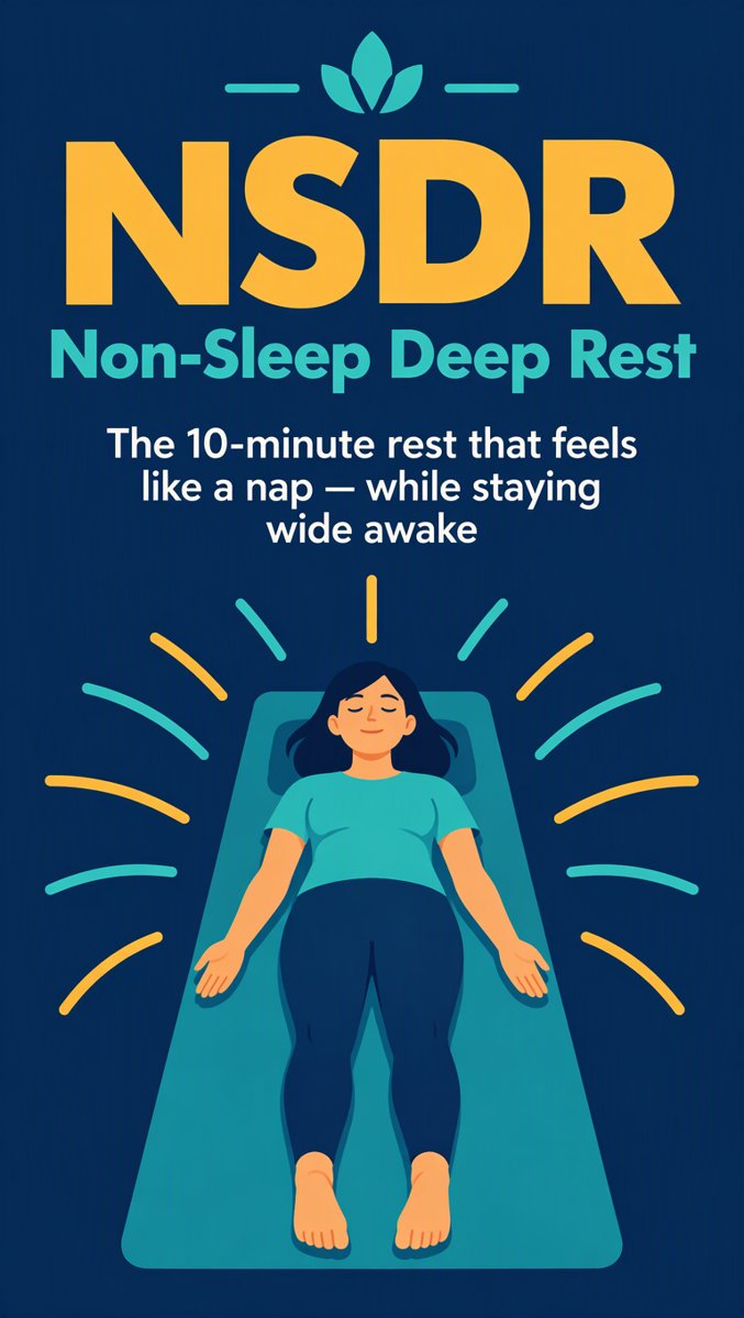 NSDR: The 10-Minute Rest That Recharges Your Brain — Without Falling Asleep