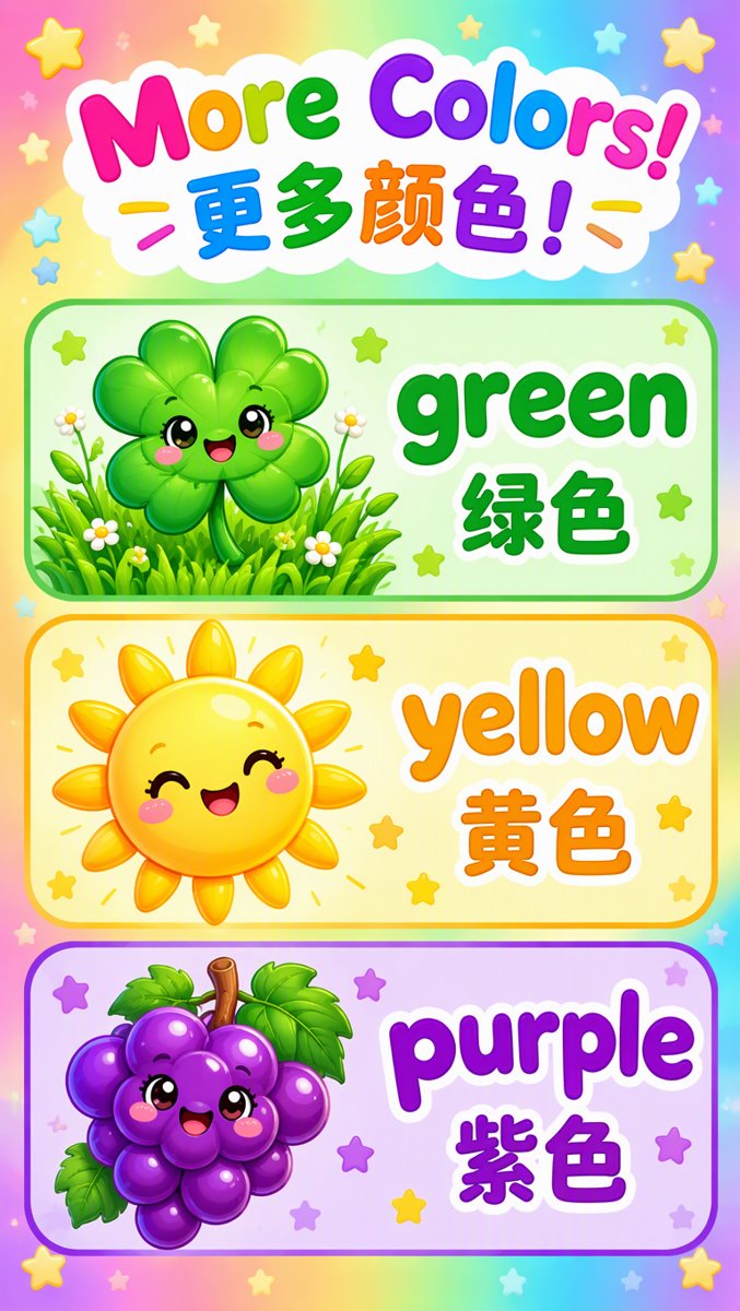 More colors grid