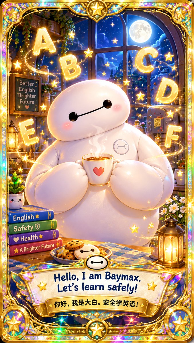 Baymax collectible card