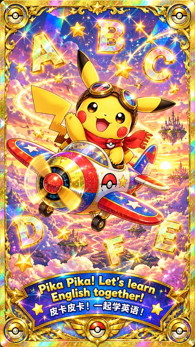 Pikachu bonus collectible card