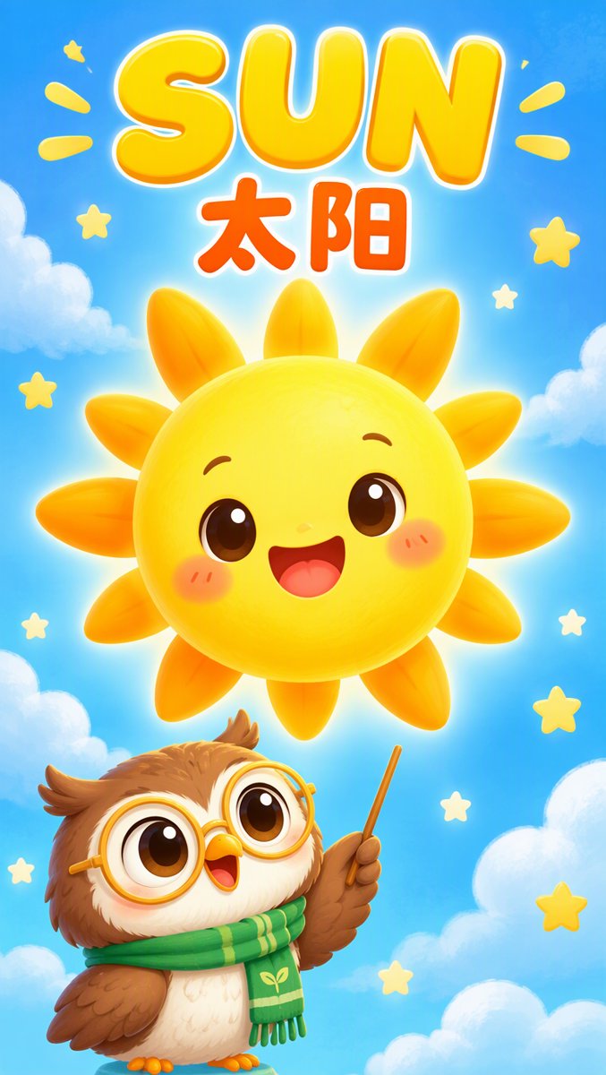 Sun hero card