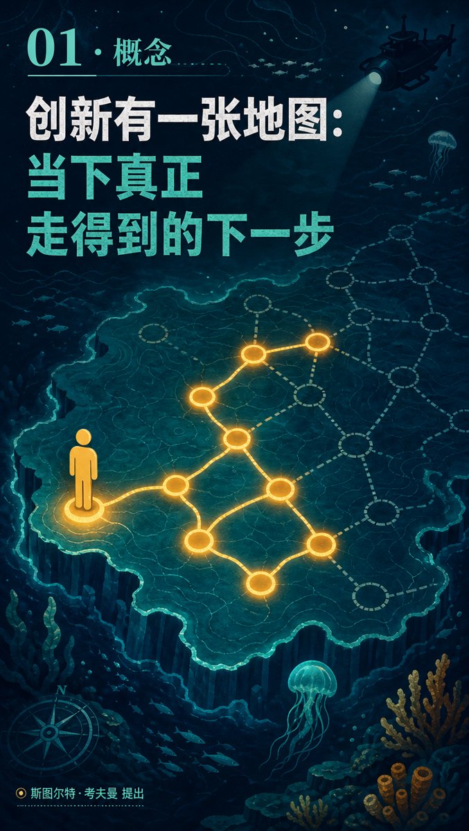 邻近可能示意图——地图上标出当前真正能走到的下一步