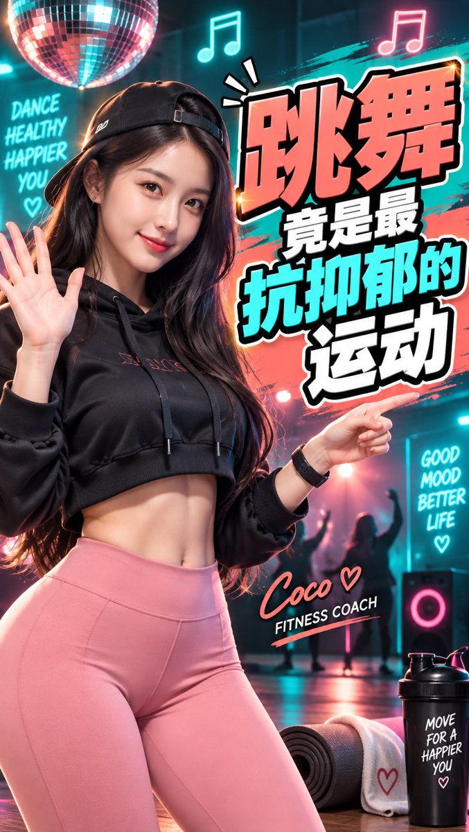 💃 心情不好，先去跳舞！《英国医学杂志》218项研究盖章：跳舞竟是「抗抑郁第一名」的运动——Coco的「跳舞快乐处方」三招：跳对强度、跳够频率、跳出社交