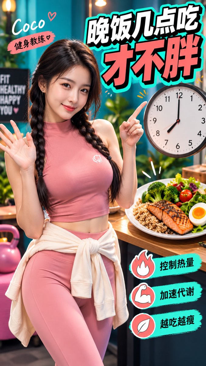 🍚 同样一碗饭，晚上九点吃更胖？！Coco的「晚餐黄金线」：睡前3小时收筷、过线当顿减半、饭后散步15分钟——什么时候吃，也是一门课