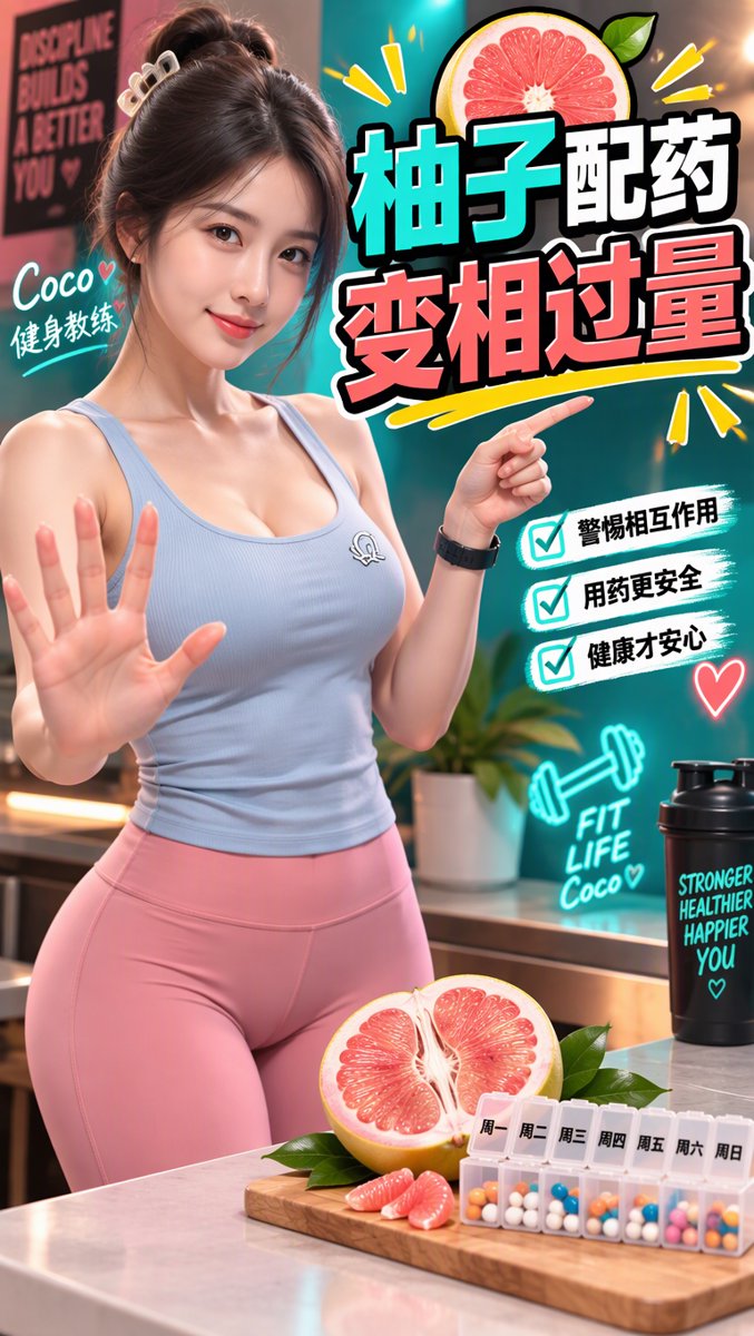 🍊 柚子和药一起吃＝变相过量？！超85种药中招——Coco的「柚季服药安全三招」：翻说明、问医生、隔开也没用，橙子橘子才是安全替代