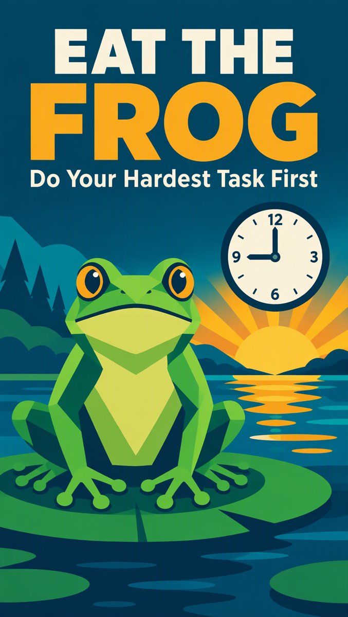Eat the Frog: The One Task You Keep Postponing Goes First