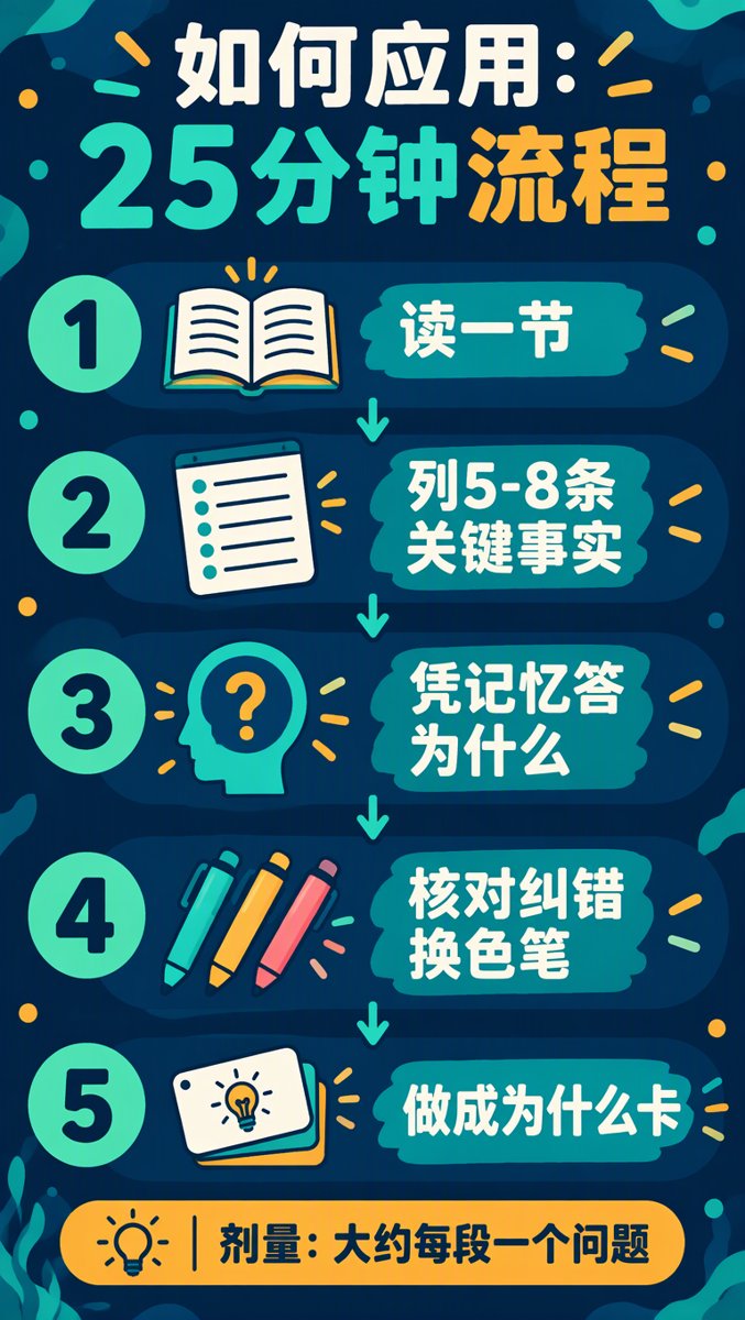 如何应用 — 列事实,凭记忆答为什么,核对纠错