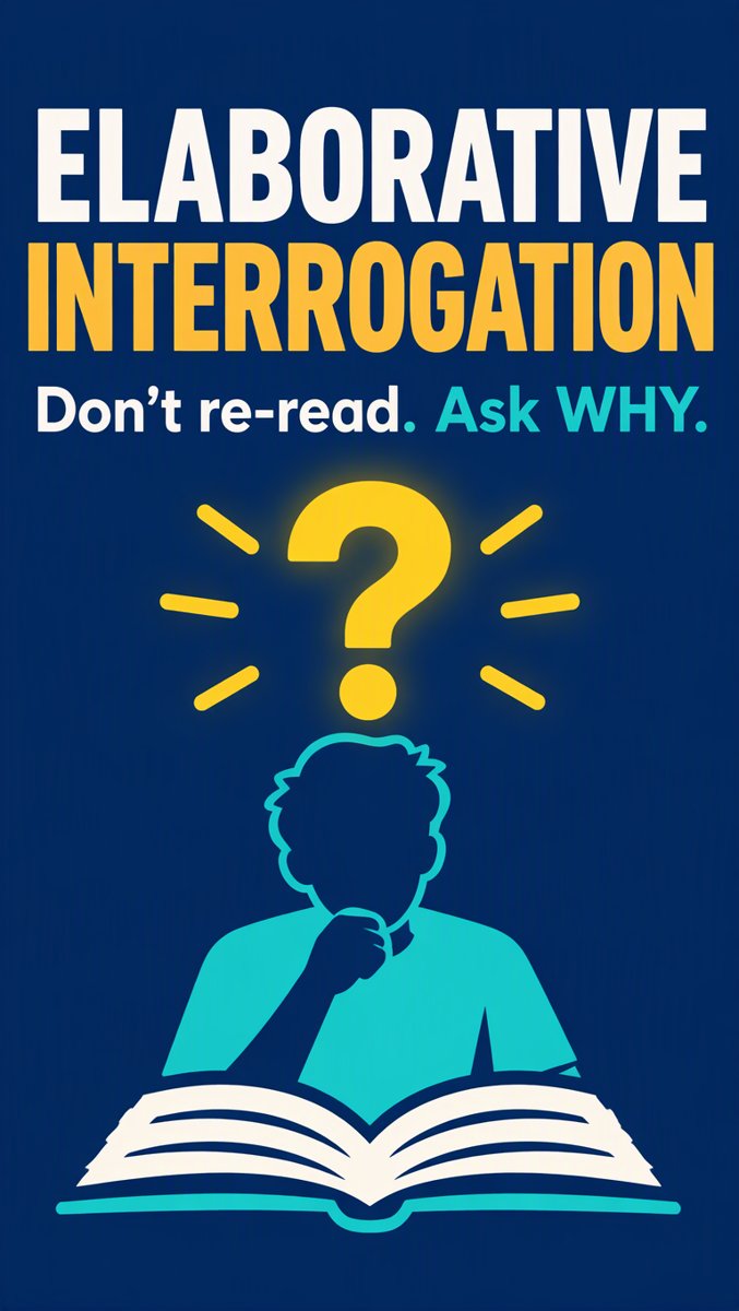 Elaborative Interrogation: The Question That Doubles What You Remember