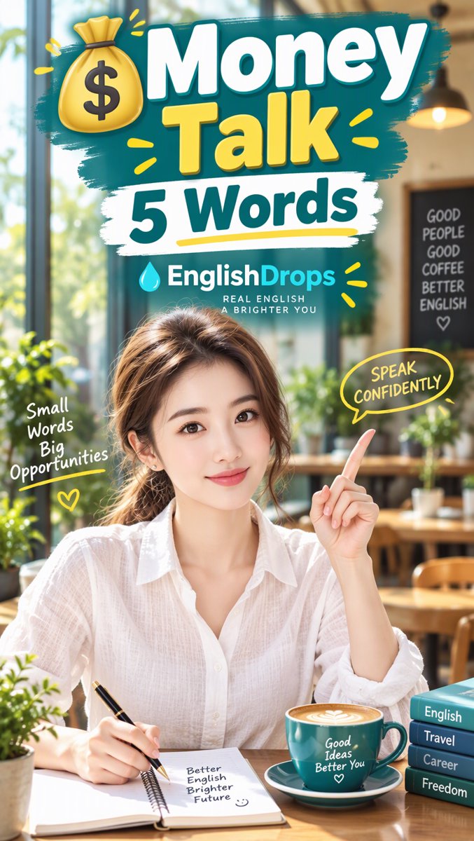 💰 5 Words That Make You Sound Native — Money Talk | EnglishDrops