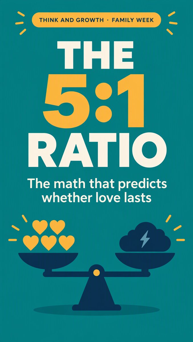 The 5:1 Ratio: The Math That Predicts Whether Love Lasts