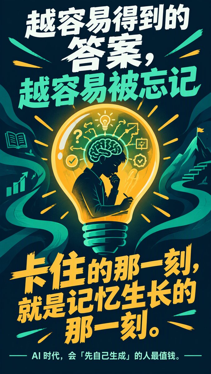 金句:卡住的那一刻,就是记忆生长的那一刻