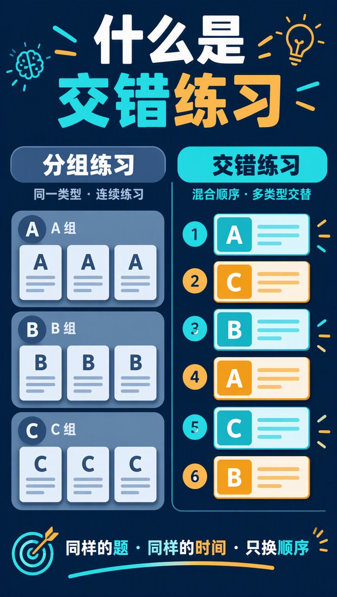 核心概念:分组与交错对比图