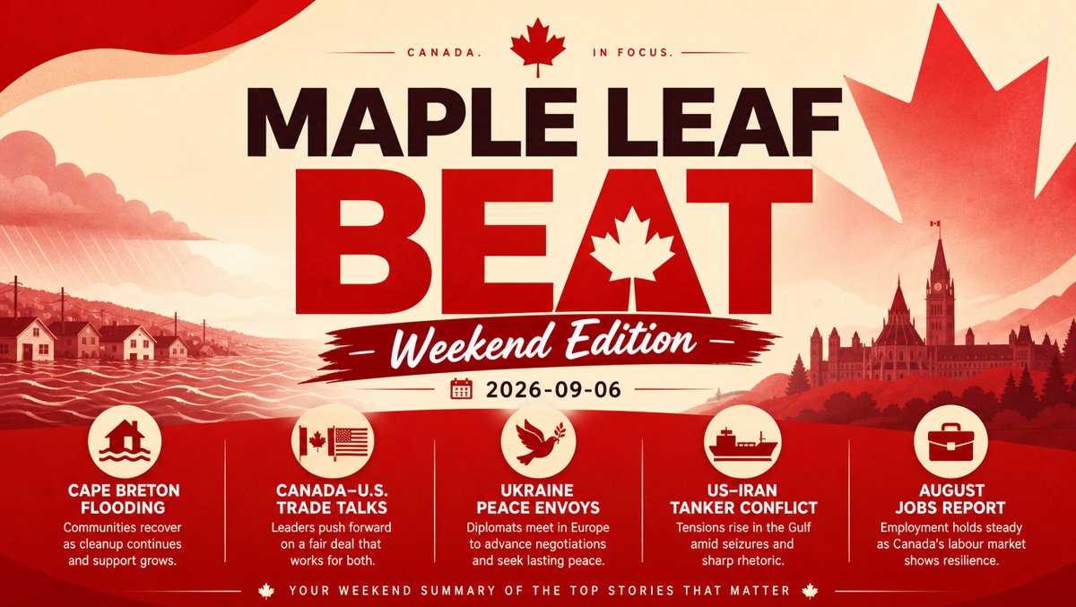 Maple Leaf Beat — Weekend Edition · Sunday, September 6, 2026