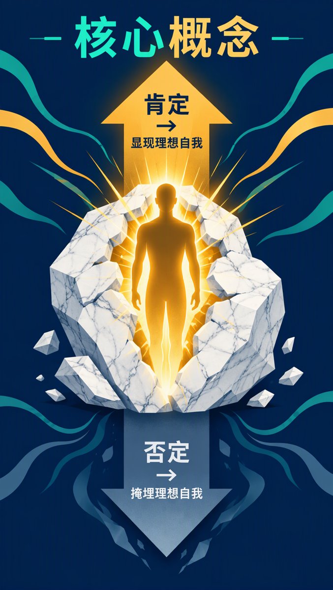 核心理念 — 肯定让理想自我显现,否定把它掩埋