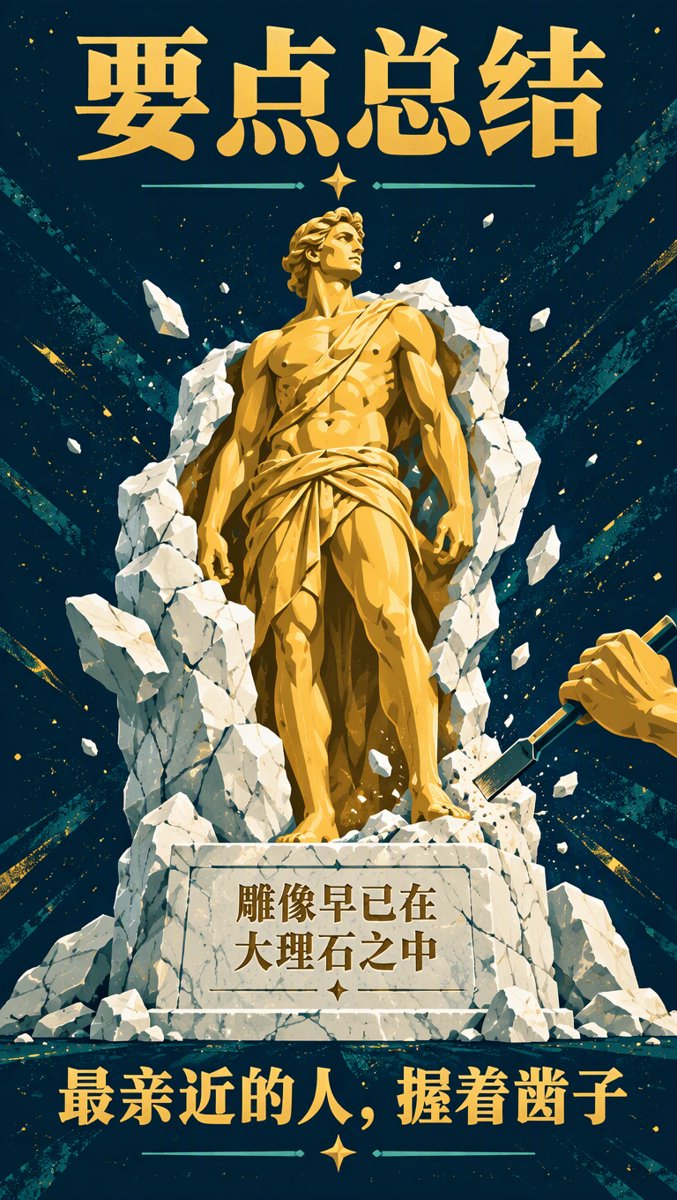 要点总结 — 雕像早已在大理石之中