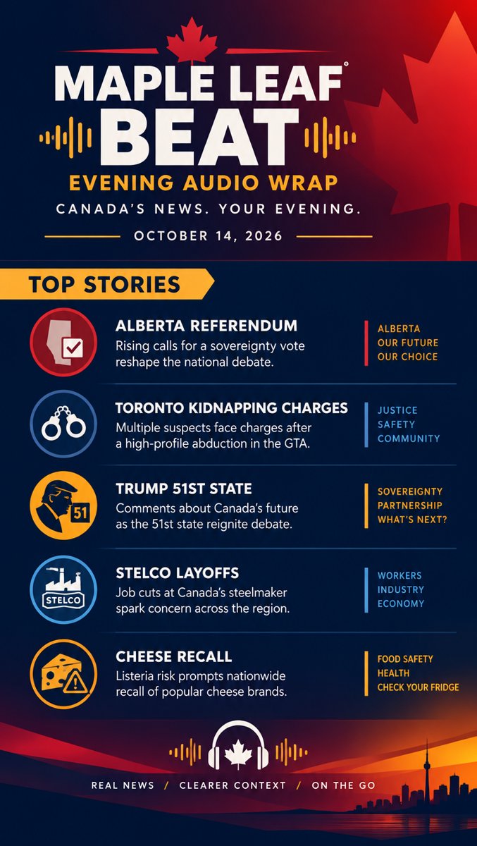 Maple Leaf Beat — Evening Audio Wrap · 2026-10-14