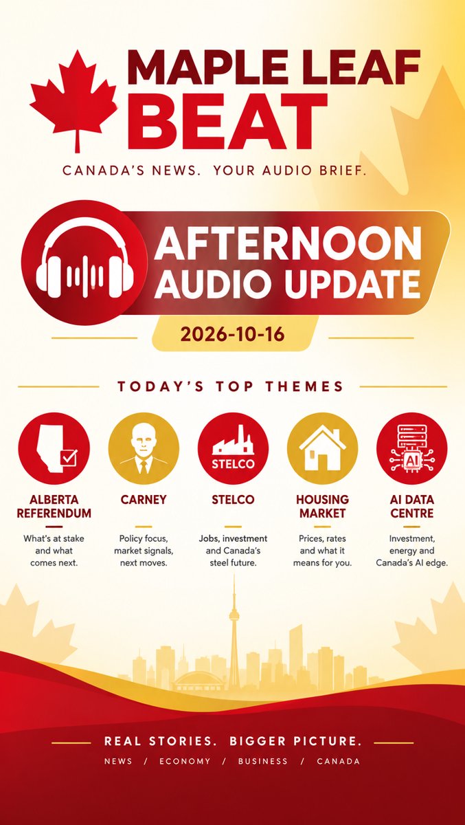 Maple Leaf Beat — Afternoon Audio Brief · 2026-10-16