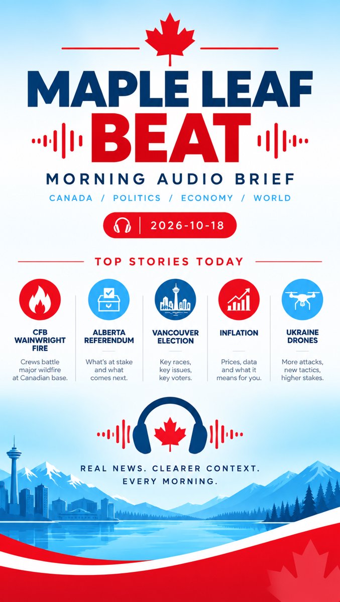 Maple Leaf Beat — Morning Audio Brief · 2026-10-18