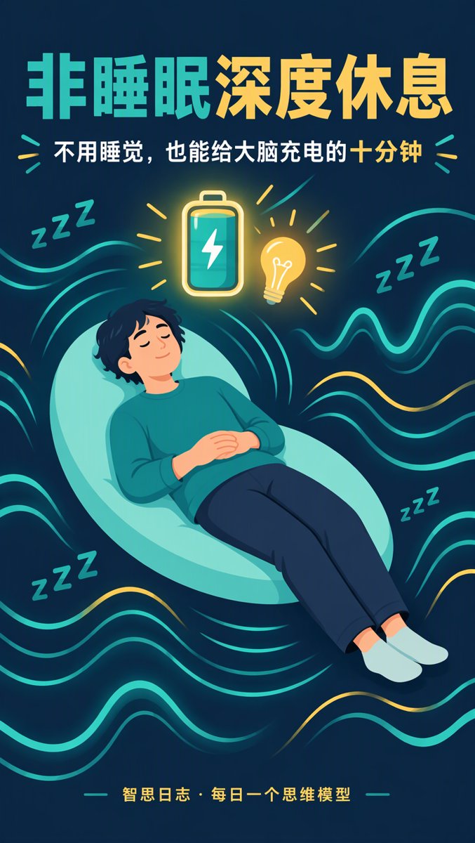 非睡眠深度休息：不用睡觉，也能给大脑充电的十分钟