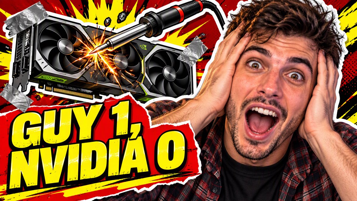 A Guy Just Fixed Nvidia With a Soldering Iron 🎙️ (NX Tech Tips #18)