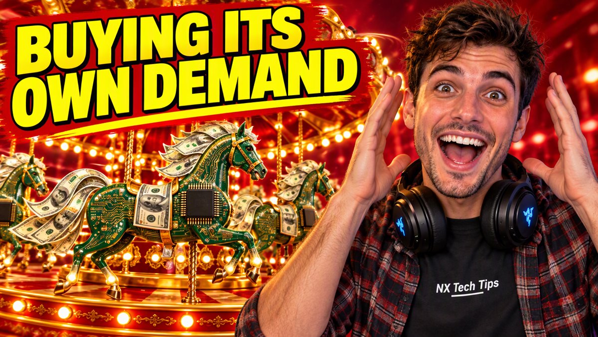 The Merry-Go-Round: Nvidia Is Buying Its Own Customers 🎙️ (NX Tech Tips #21)