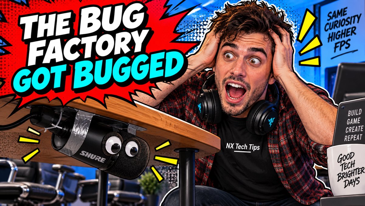 The Bug Factory Got Bugged 🎙️ (NX Tech Tips #28)