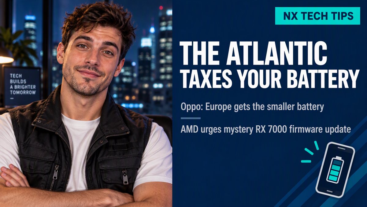 The Atlantic Taxes Your Battery — NX Tech Tips #35 🎙️