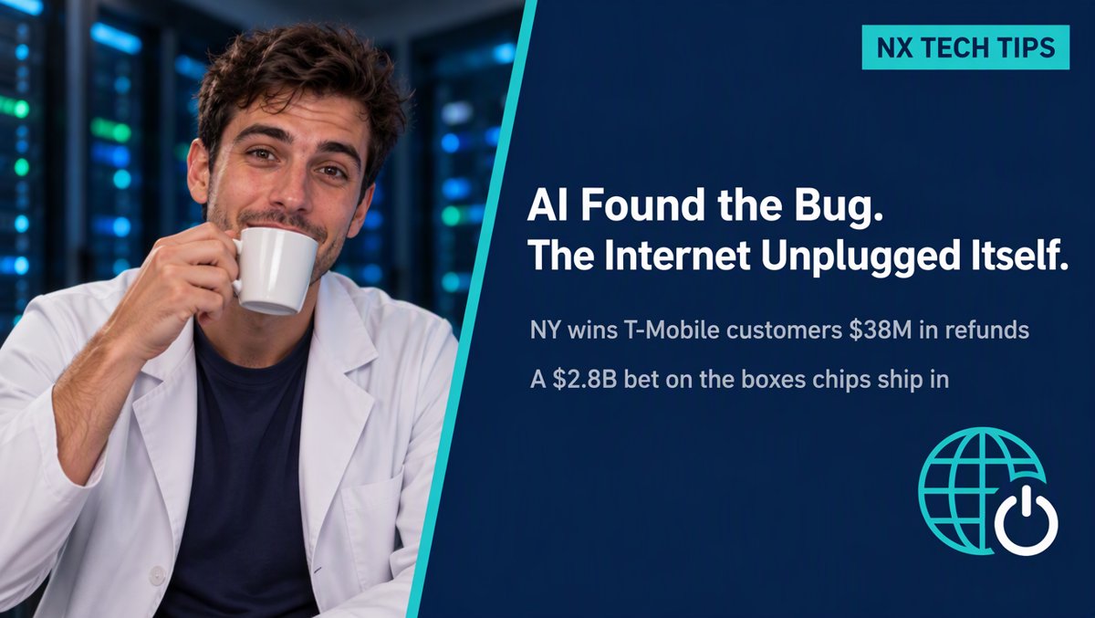 AI Found the Bug. The Internet Unplugged Itself. 🎙️ (NX Tech Tips #36)