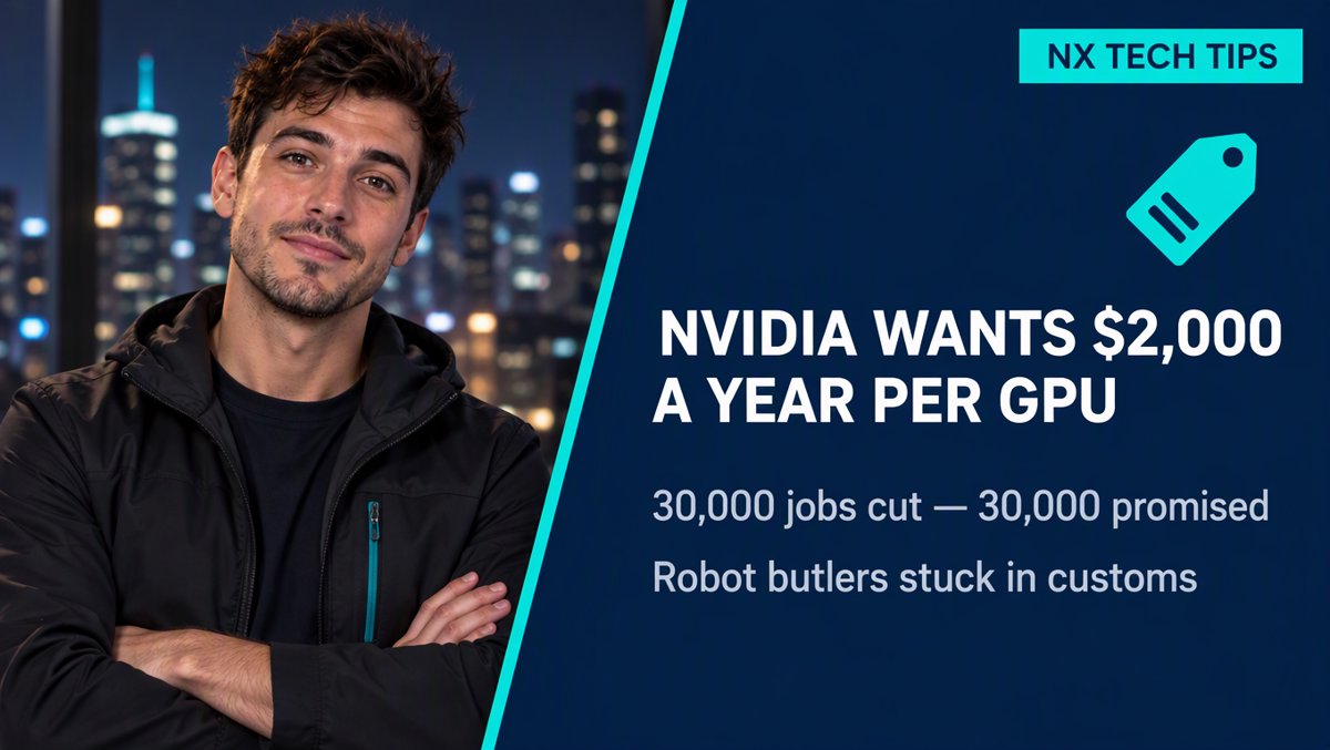 The Rent Episode: Nvidia Wants $2,000 a Year Per GPU 🎙️ (NX Tech Tips #39)