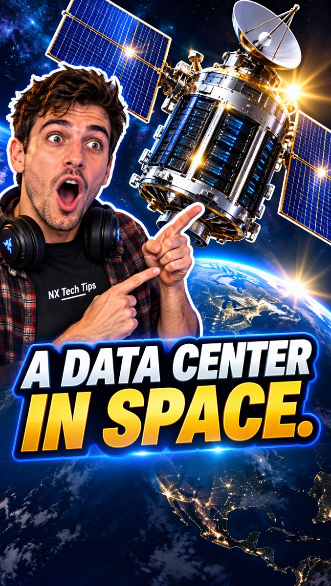 Google Put a Data Center in Space — NX Tech Tips SHORT 📱 (Oct 31)