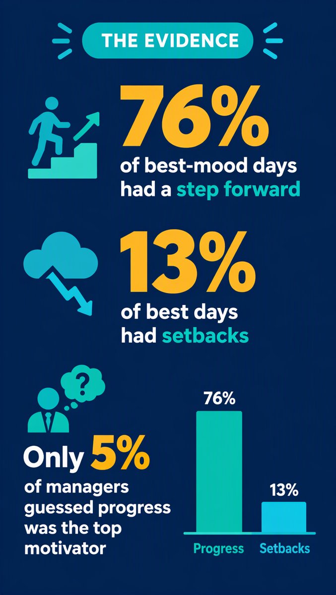 The Evidence — 76% of best days had a step forward