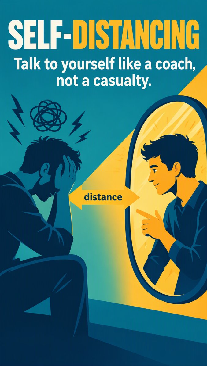 Self-Distancing: The One-Word Switch That Calms Your Brain Under Pressure