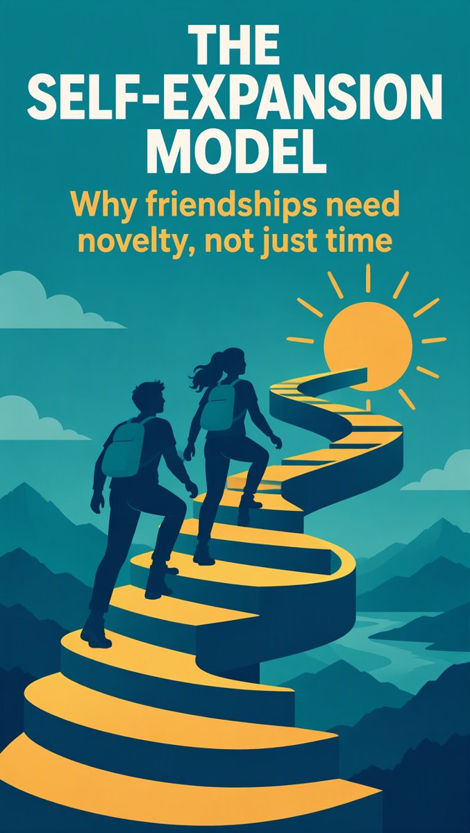 The Self-Expansion Model: Your Friendships Need Novelty, Not Just Time