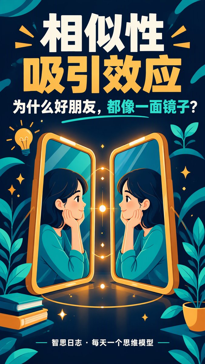 相似性吸引效应：为什么好朋友，都像一面镜子