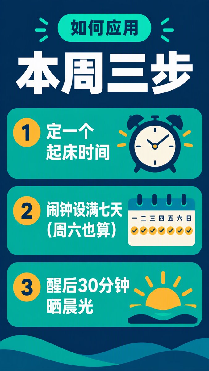 如何应用 — 一个时间,七天闹钟,三十分钟晨光