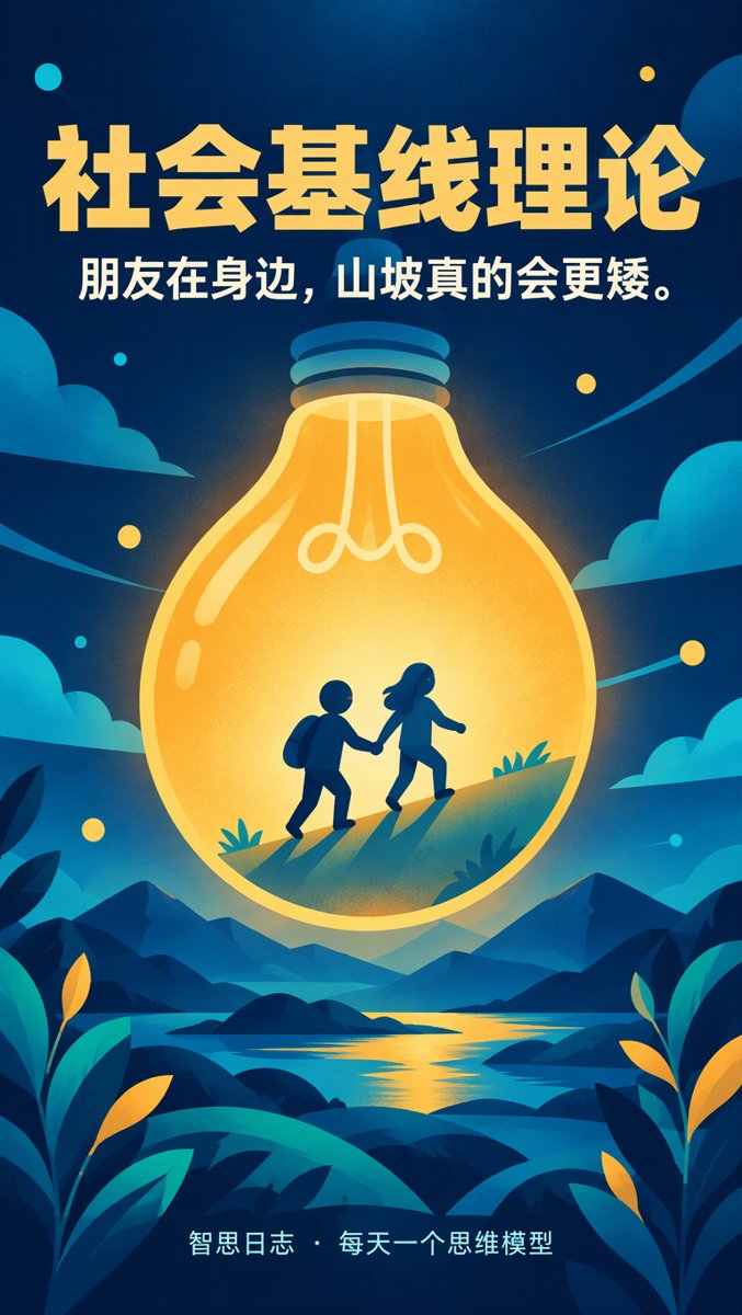 社会基线理论：有朋友在身边，山坡真的会更矮
