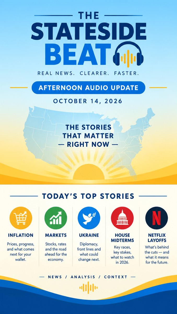 The Stateside Beat — Afternoon Audio Brief · 2026-10-14