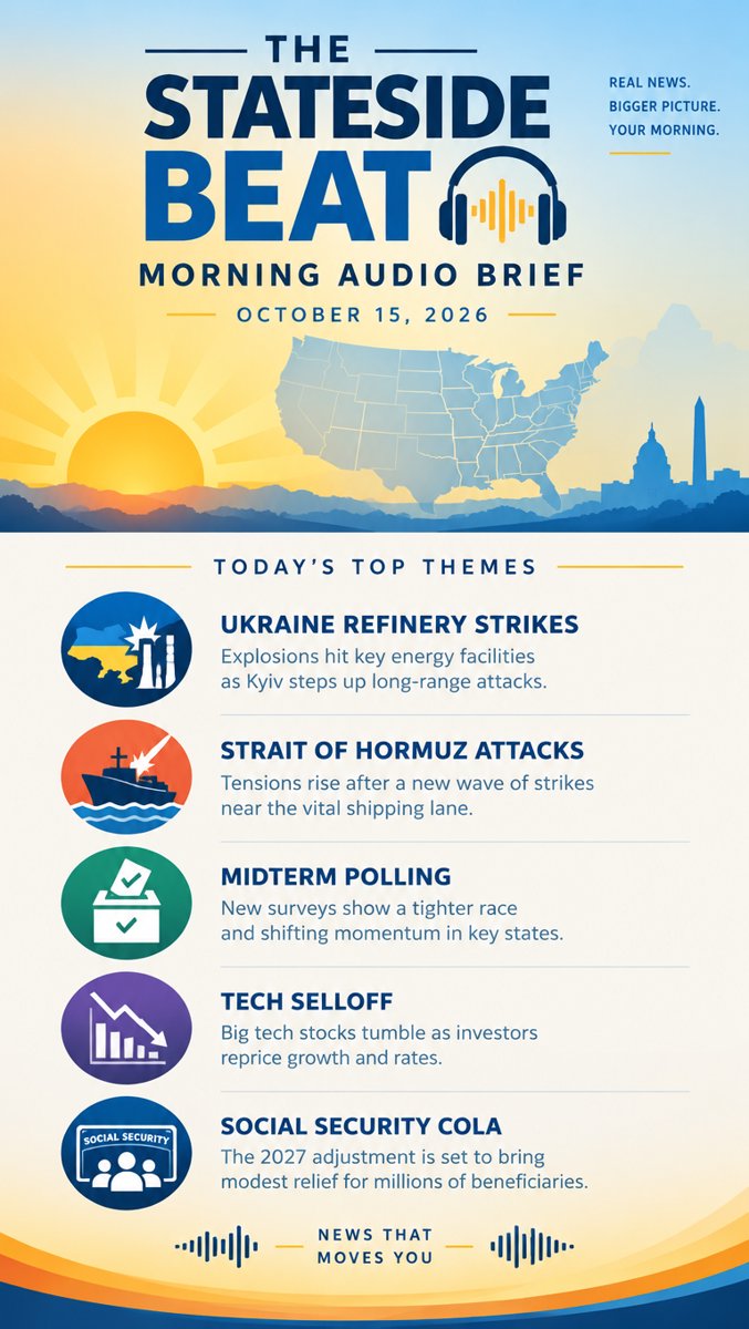 The Stateside Beat — Morning Audio Brief · 2026-10-15