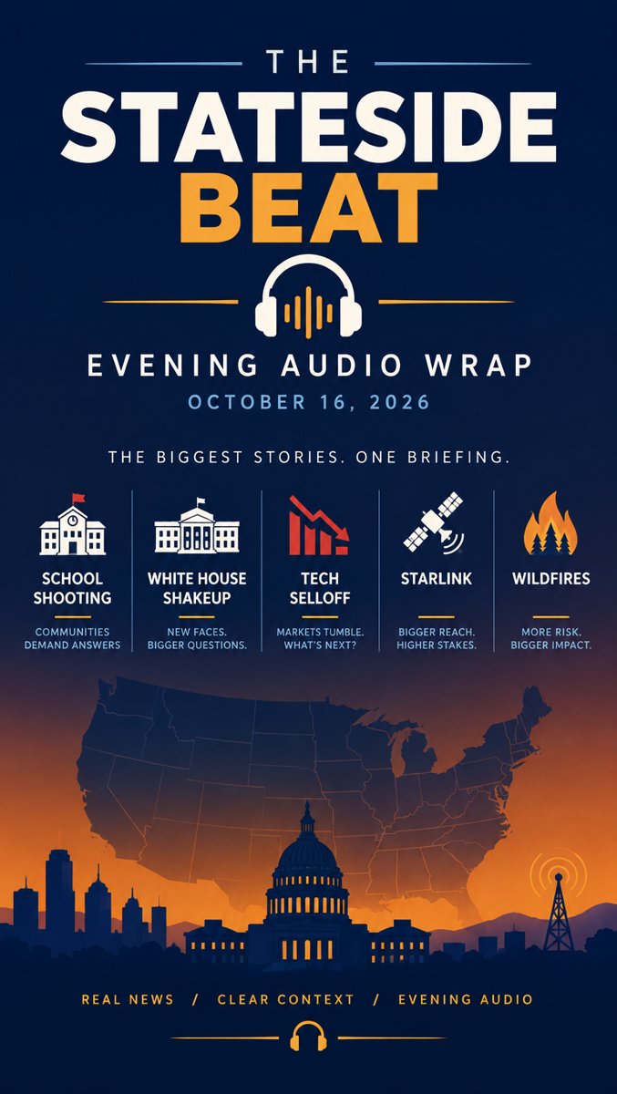 The Stateside Beat — Evening Audio Wrap · October 16, 2026