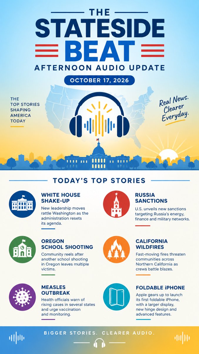 The Stateside Beat — Afternoon Update · October 17, 2026