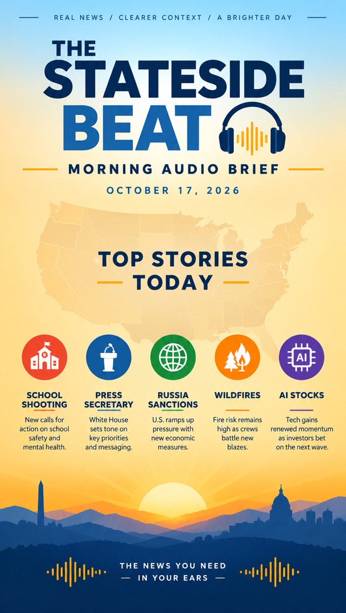 The Stateside Beat — Morning Audio Brief · October 17, 2026