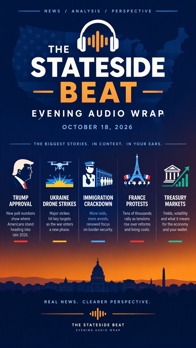 The Stateside Beat — Evening Audio Brief · 2026-10-18