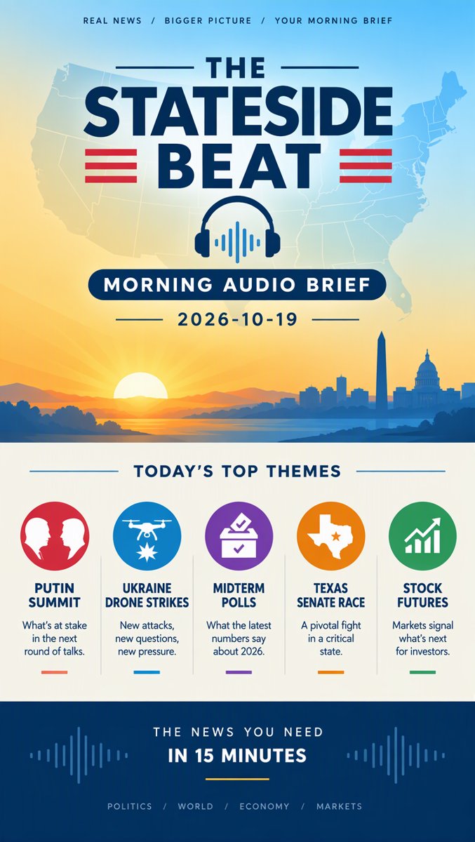 The Stateside Beat — Morning Brief Audio · 2026-10-19
