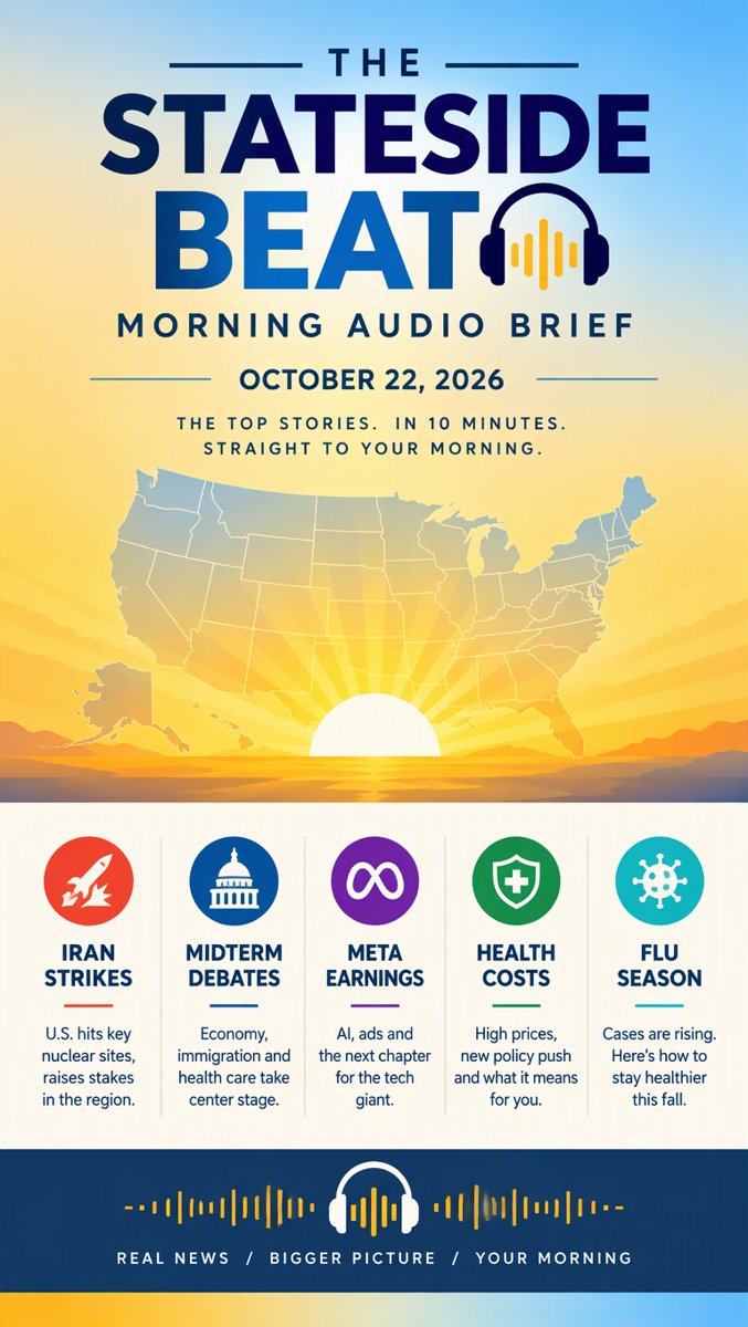 The Stateside Beat — Morning Audio Brief · October 22, 2026