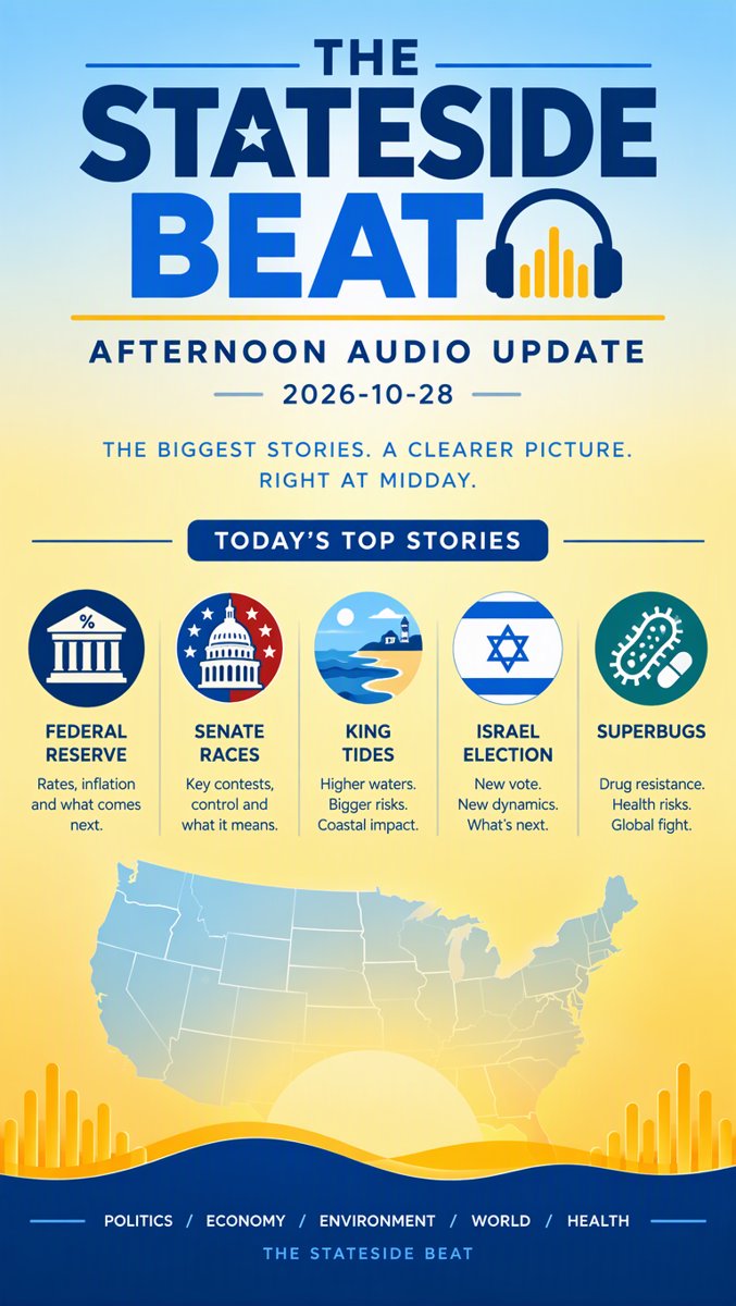 The Stateside Beat — Afternoon Audio Brief · 2026-10-28