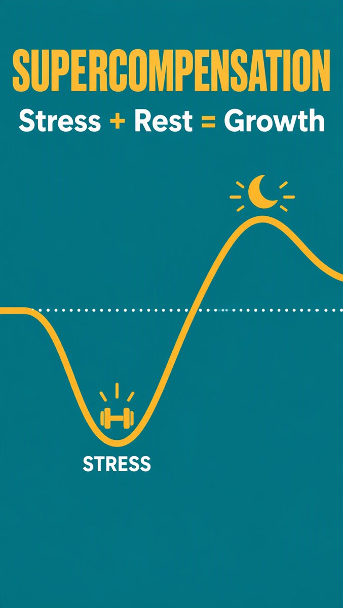 Supercompensation: You Don't Grow From the Workout — You Grow From the Recovery After It