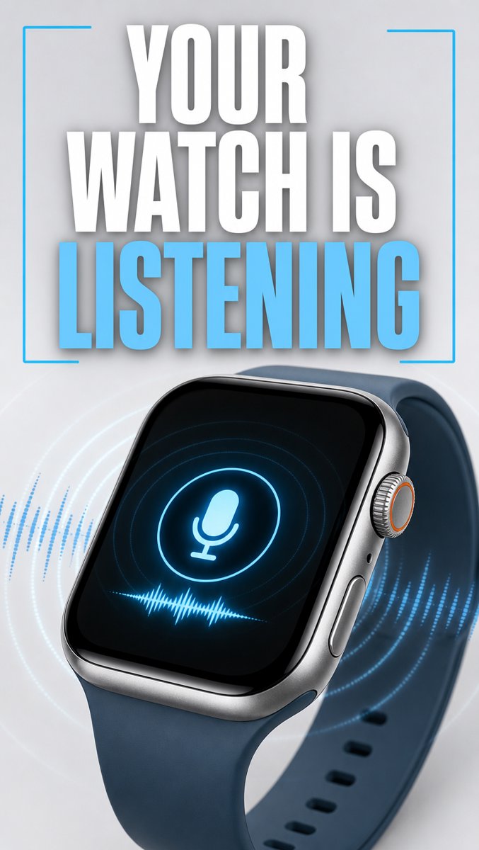 Your Apple Watch Is Listening Now