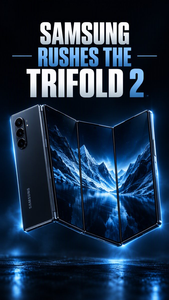 Samsung Rushes the TriFold 2