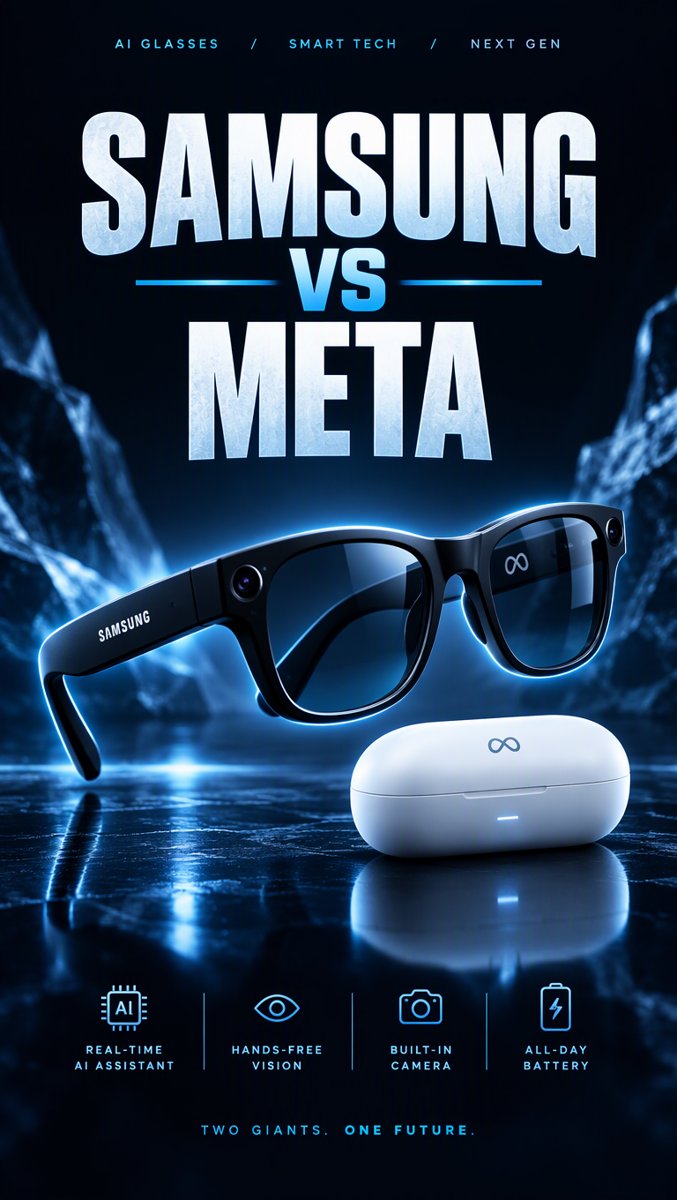 Samsung's AI Glasses Get Cleared — Meta's Turn to Sweat